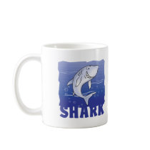 Kid Friendly Shark Coffee Mug