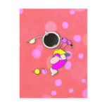 Kid golfer red