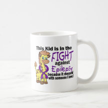 Kid In The Fight Against Epilepsy Coffee Mugs