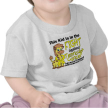 Kid In The Fight Against Testicular Cancer T-shirt