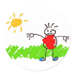 Kiddie Art stickers