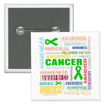 Kidney Cancer Awareness Collage Buttons