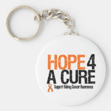 Kidney Cancer HOPE FOR A CURE Key Chain