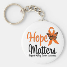Kidney Cancer HOPE MATTERS Key Chains