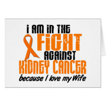 KIDNEY CANCER In The Fight For My Wife 1 Card