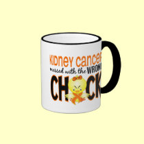 Kidney Cancer Messed With The Wrong Chick mugs
