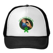 Kidney Cancer - Rosie The Riveter - We Can Do It Mesh Hat