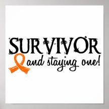 Kidney Cancer Survivor 18 Print