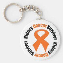 Kidney Cancer Survivor Circle Key Chains