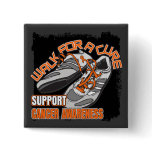 Kidney Cancer Walk For A Cure Shoes buttons