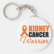 Kidney Cancer Warrior Awareness Ribbon Key Chains