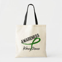 Kidney Disease Awareness 3 Canvas Bags