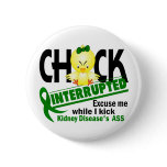 Kidney Disease Chick Interrupted 2 buttons