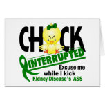 Kidney Disease Chick Interrupted 2 cards