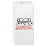 Kidney Stones...Not Cool rack cards