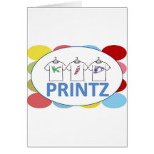 KidPrintz Logo Greeting Cards