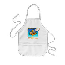 Kid's Apron, Bib - Just DUCKY Thanks