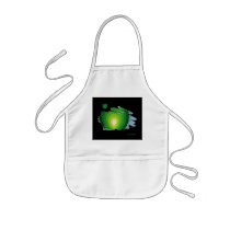 Kids Apron Evergreen Shamrock