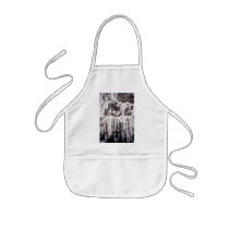 Kids Apron / Red-legged Kittiwake by Dean Kildaw
