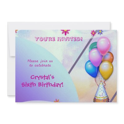 Kids Invitations on Kids Birthdays Invitation Cards 1