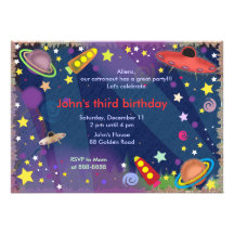 Outer Space Birthday Party on Boys 2nd Birthday T Shirts  Boys 2nd Birthday Gifts  Artwork  Posters