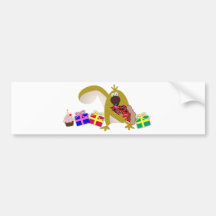 Kids Birthday themes: 041 Squirrel Bumper Stickers