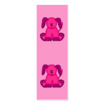 Kid's Bookmark Girls Puppy Dogs business cards