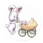Kids Bunny Rabbit T Shirts and Kids Gifts stickers