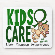 Kids Care 1 Liver Disease Mouse Mats