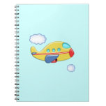 Kid's Colorful Airplane Journal