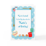 Kid's Cooking Party Invitations
