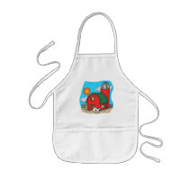 Kids Cow T Shirts and Gifts Apron