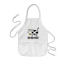 Kids Cow T Shirts and Gifts Aprons