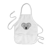 Kids Cute Koala Bear Apron