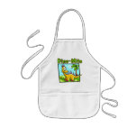 Kids Dinosaur T-shirts and Kids Dinosaur Gifts aprons