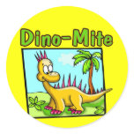 Kids Dinosaur T-shirts and Kids Dinosaur Gifts stickers