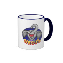 Kids Elephant Clown T Shirts and Gifts Mugs