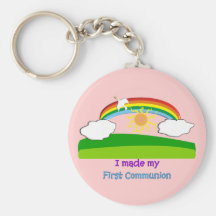 Kids First Communion T-Shirts and Gifts Keychain