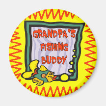 Kids Fishing T Shirts and Kids Fishing Gifts Magnets
