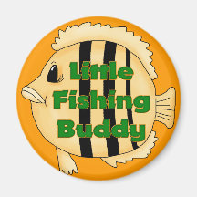 Kids Fishing T Shirts and Kids Fishing Gifts Refrigerator Magnet