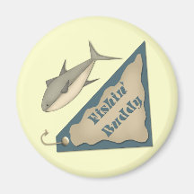 Kids Fishing T Shirts and Kids Fishing Gifts Magnet