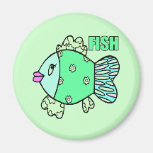 Kids Fishing T Shirts and Kids Fishing Gifts Refrigerator Magnet