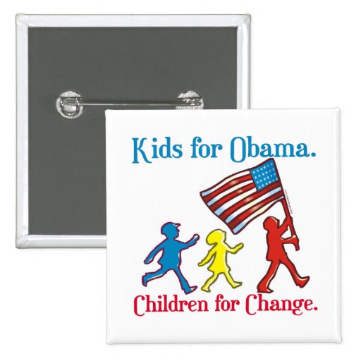 Kids for Obama Buttons