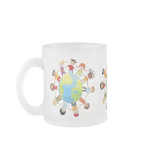 Kids for world peace coffee mug