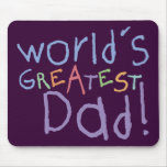 Kids Greatest Dad Mousepad