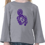 Kid's Heart Power Bell-sleeve T-shirt
