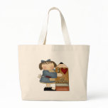 Kids I Love My Teacher Tote Bag