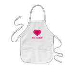 Kids love heart apron #2 chef