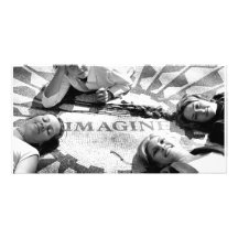 Kids on Imagine Circle Photo Card Template