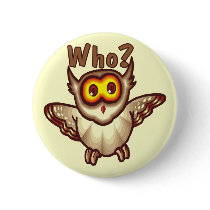 Kids Owl T Shirts and Gifts Pinback Button